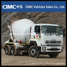 Camión mezclador Isuzu Qingling Vc46 con tanque mezclador 8-12 M3